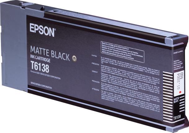 EPSON T6138 mattschwarz Tintenpatrone