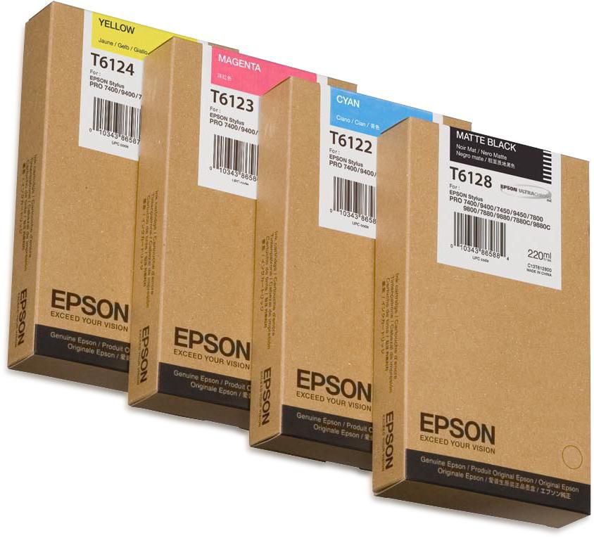 EPSON T6128 mattschwarz Tintenpatrone