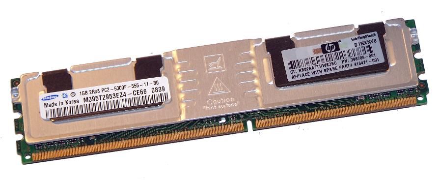 Hewlett-Packard-Enterprise RP000105073 1GB PC25300 DIMM 