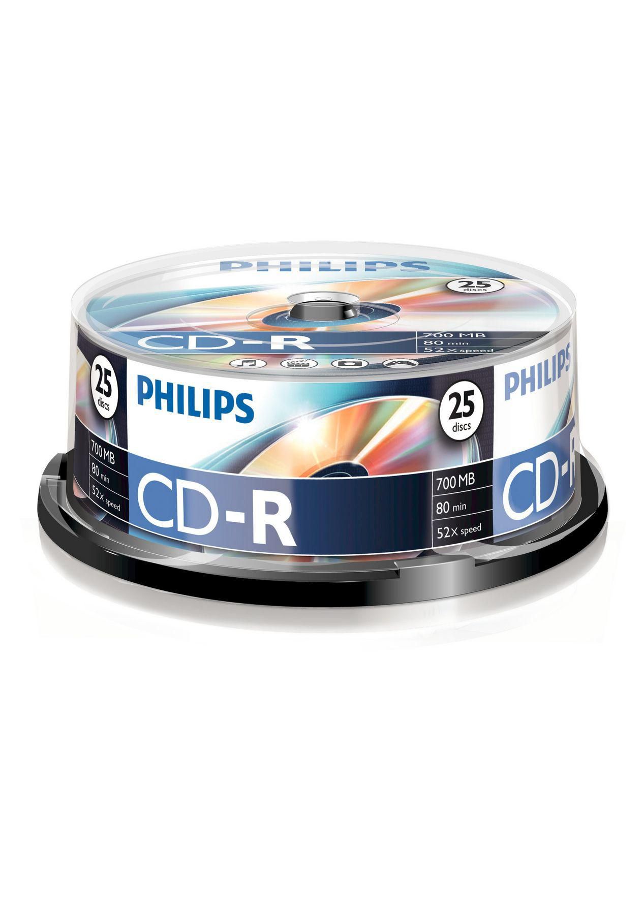 Philips CD-R 80min/700MB 25er Pack