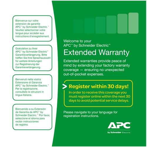 Warranty Ext 1Yr for AC-01 Acc