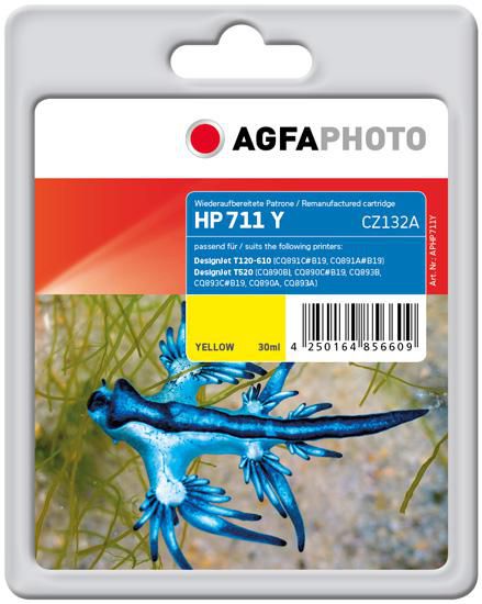 AgfaPhoto APHP711Y Ink, yellow 