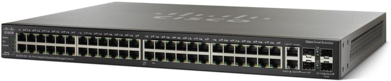 Cisco SG500-52MP-K9-G5 Switch 52-port Gigabit Max 