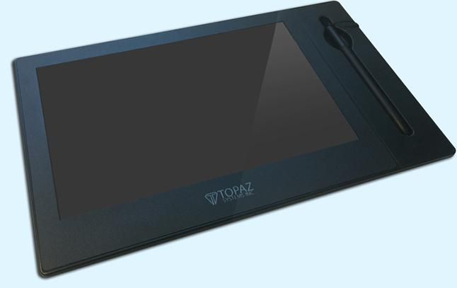 Topaz TD-LBK101VA-USB-R Systems GemView 10 LCD 25.6 