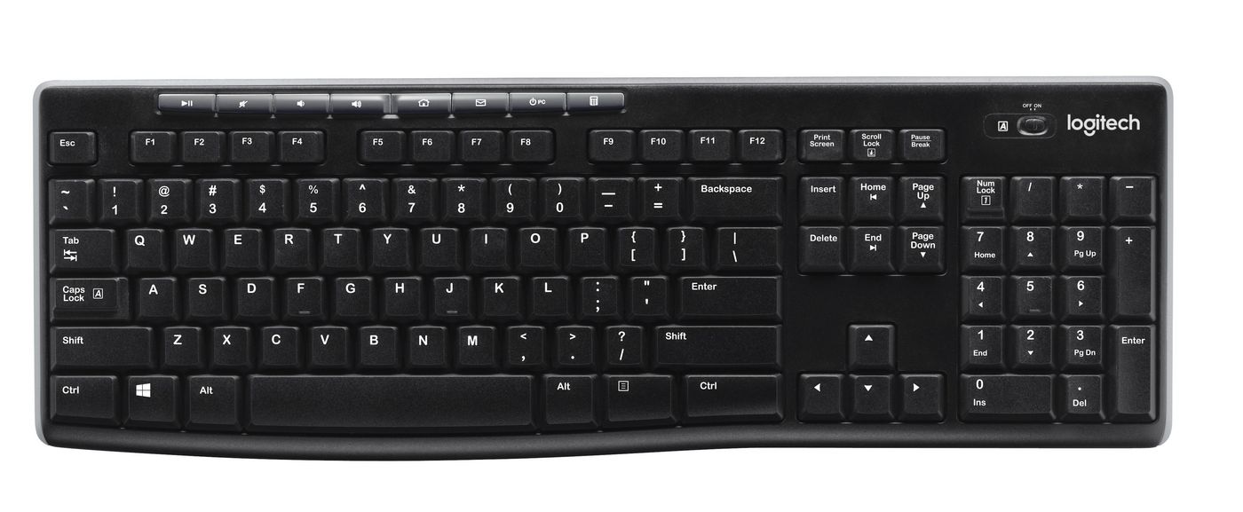 Logitech 920-003736 K270 Keyboard, USInt 