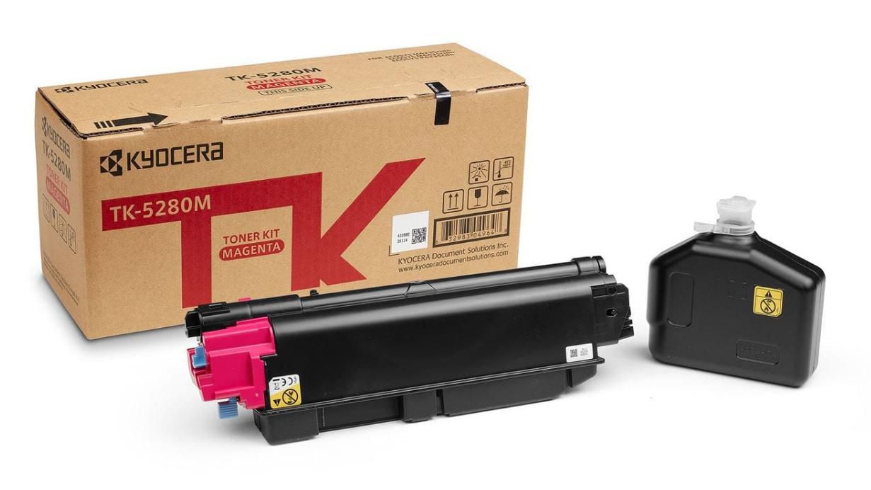 KYOCERA Toner TK-5280M Toner-Kit Magenta (1T02TWBNL0) (TK-5280M)