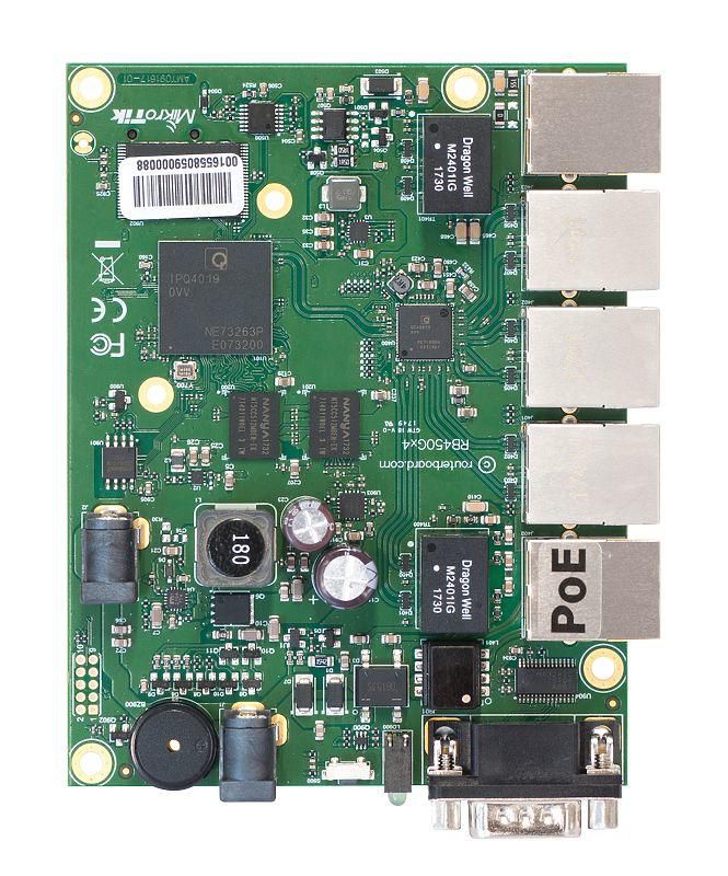 MikroTik RB450GX4 RouterBOARD 450Gx4 with four 
