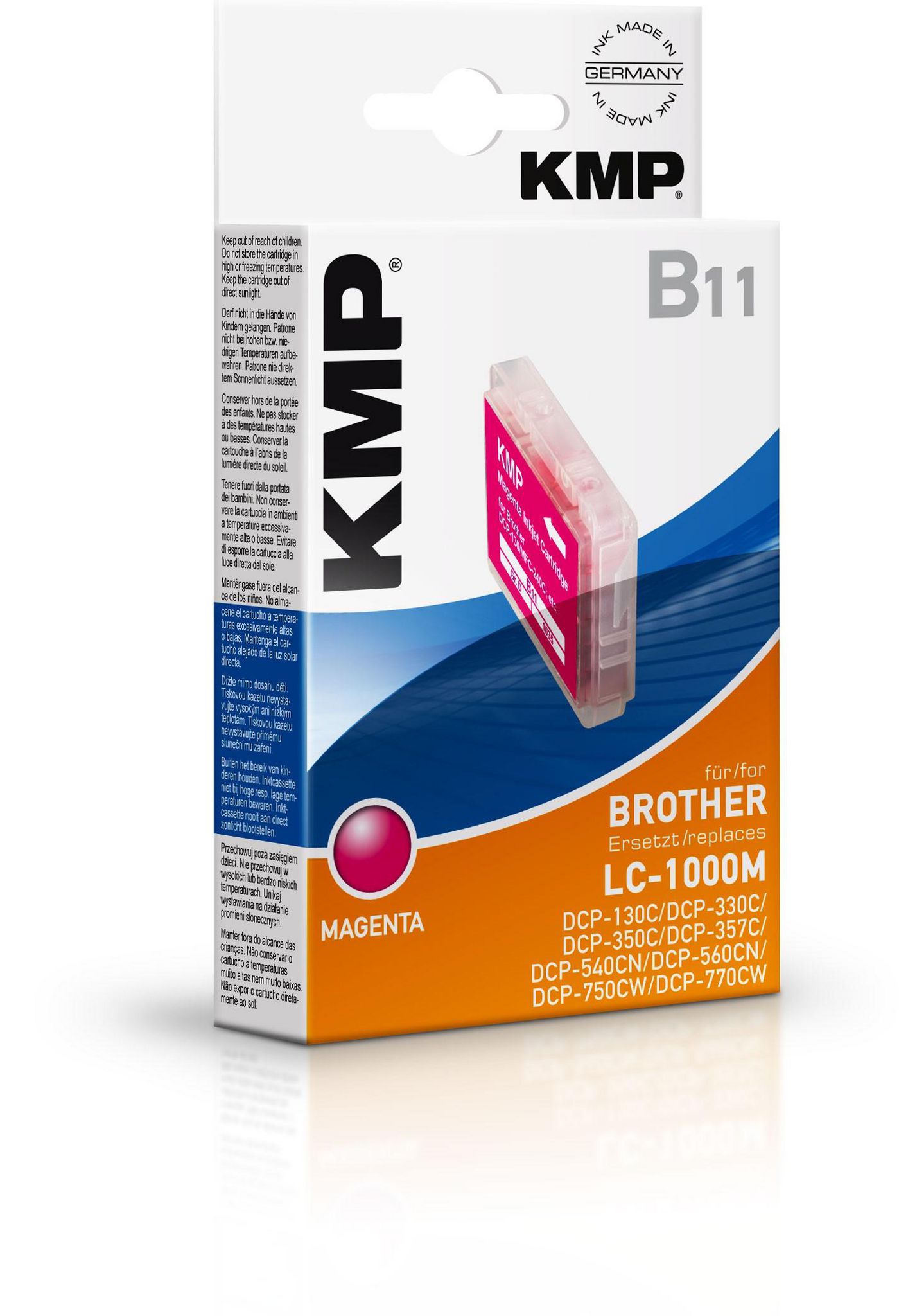 KMP-Printtechnik-AG 1035,0006 B11 ink cartridge magenta 
