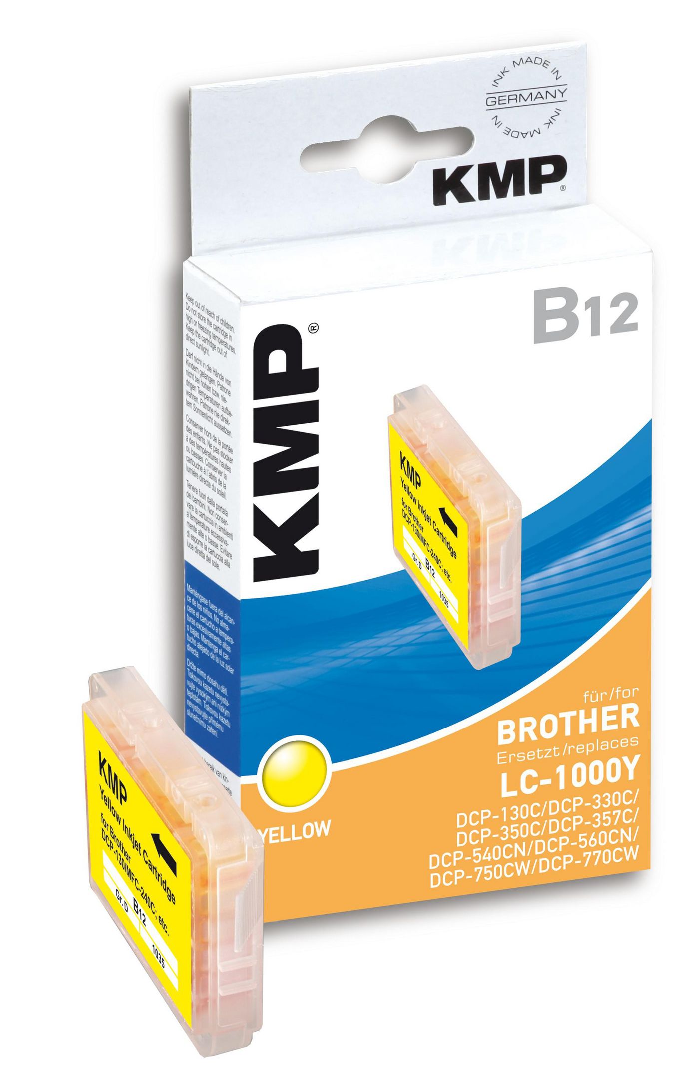 KMP-Printtechnik-AG 1035,0009 Cart. Bredher LC-1000Y comp. 