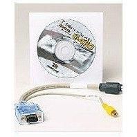 Tv-output Adapter Cable - Hd15 To Composite Video / S-video - 0.3m
