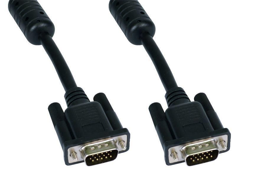 Cables-Direct CDEX-703K 3M Black SVGA Male - Male 