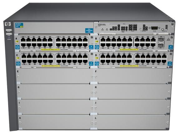Switch E5412-92G-PoE+/2XG-SFP+ v2 zl with Premium Software