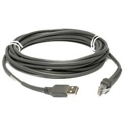 Zebra CBA-U10-S15ZAR Cable USB 15 ft, straight 