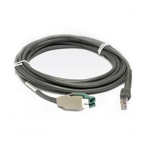 Zebra CBA-U15-S15ZAR Cable USB Pwr Plus 15Ft Str 