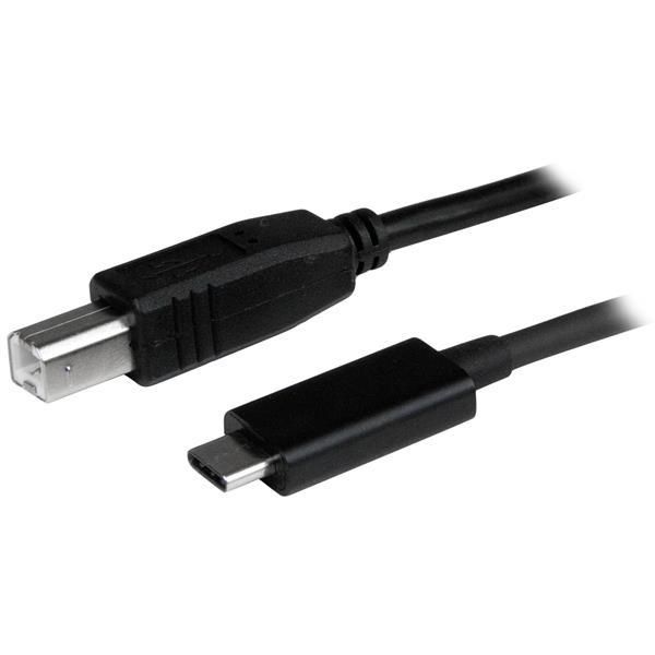 STARTECH.COM 1m USB 2.0 USB-C auf USB-B Kabel - USB Anschlusskabel