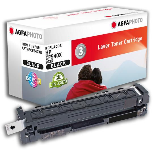 AGFA Photo - Schwarz - Box - Tonerpatrone (Alternative zu: HP CF540X, HP 203X) - für HP Color LaserJ
