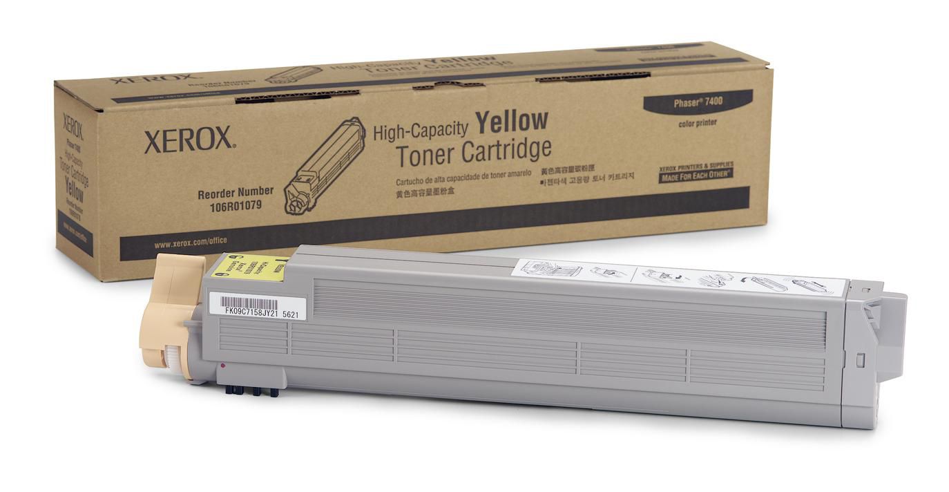 Xerox 106R01079 Toner Yellow High Capacity 