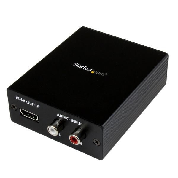 STARTECH Composite / VGA und Audio auf HDMI Konverter - YPbPr zu HDMI - 1920x1200
