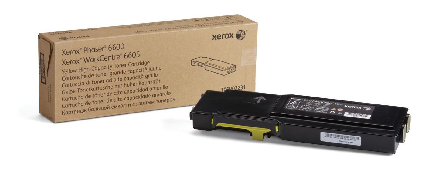 XEROX Phaser 6600 Gelb Tonerpatrone