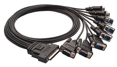 cable - SCSI VHDCI 68 to 8 x DB9 male serial, 1m