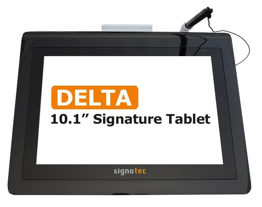 SIGNOTEC LCD Unterschriften Pad Delta