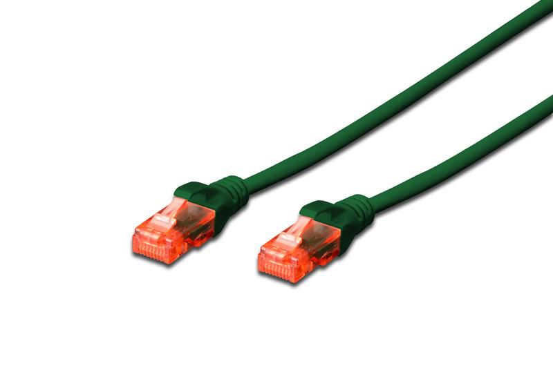 CAT 6, U-UTP patch cable, PVC