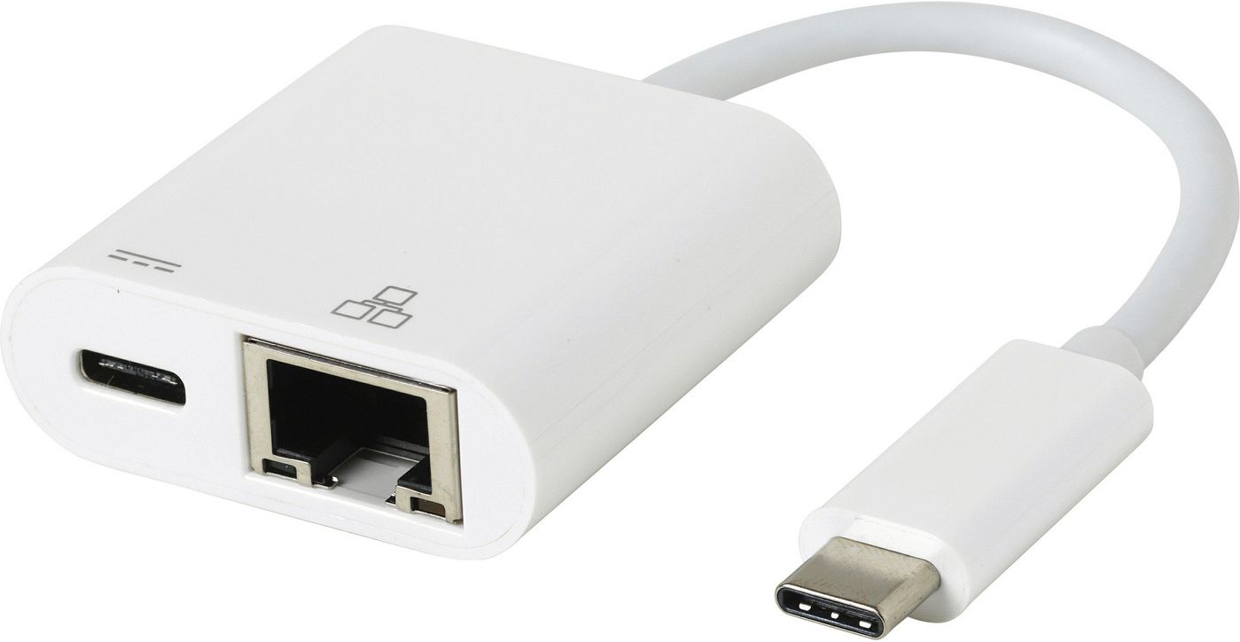 USB-c Lan Charging Adapter 10/100/1000 Gbps Ethernet