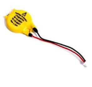 RTC Battery (CR2032 w/ cable)