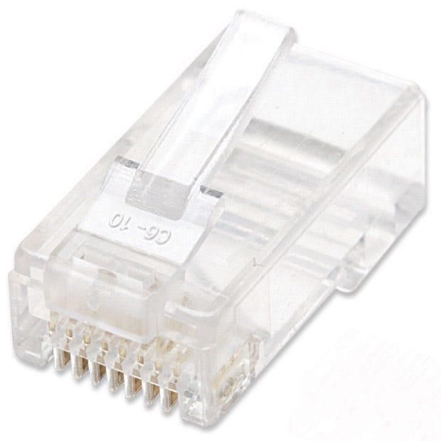 Kabel Zub Intellinet Cat6 RJ45 Modularstecker 100er Pack 502344