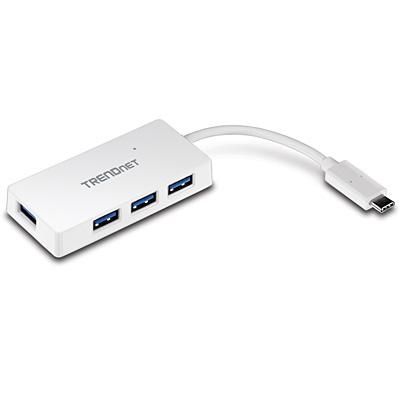 TRENDnet TUC-H4E 4-Port USB-C Mini Hub 