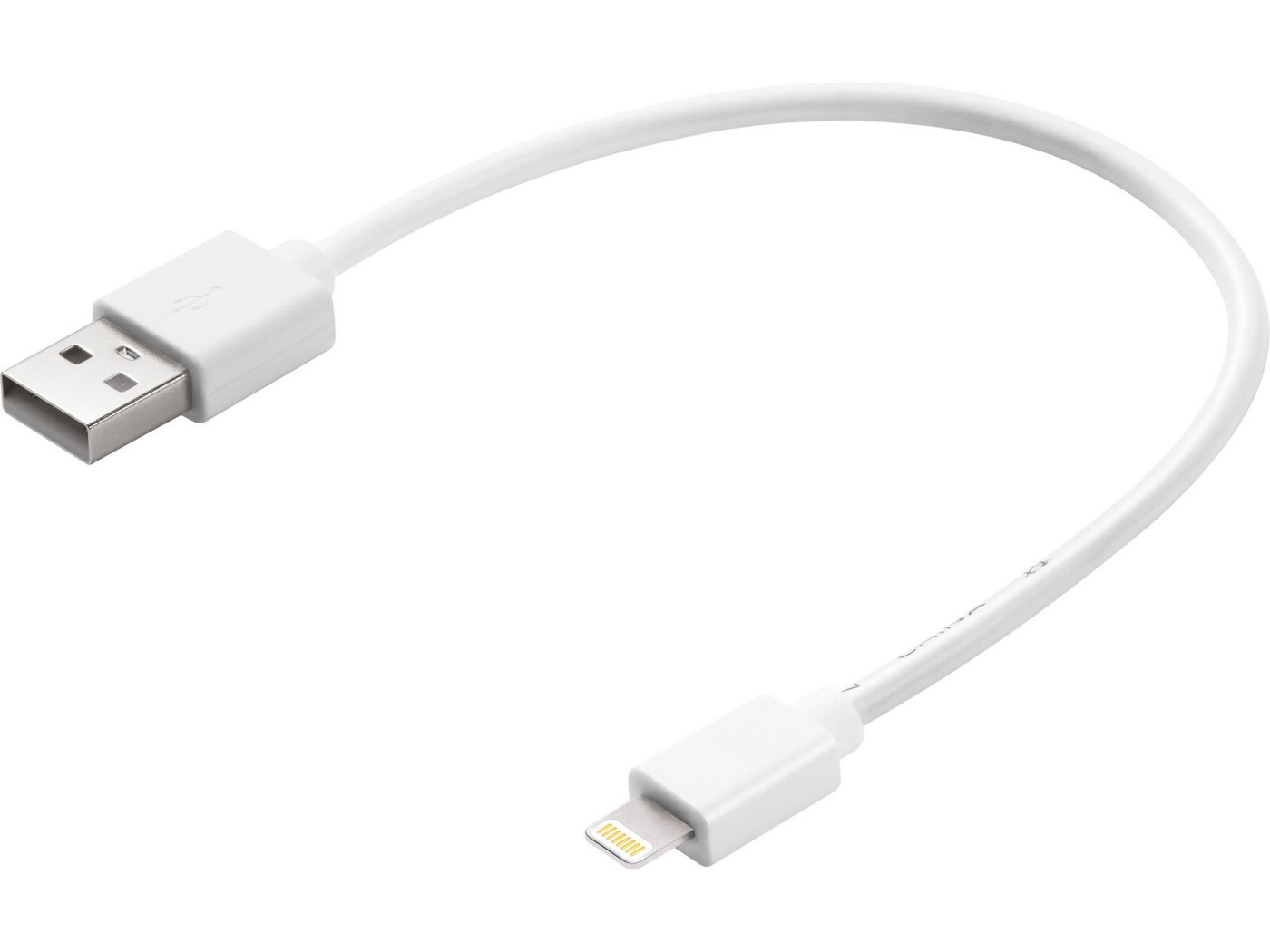 USB toLightning MFI 0.2m White