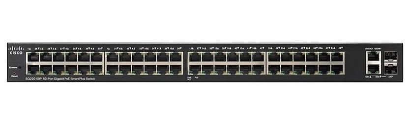 Cisco-SB SG220-50P-K9-EU 48 101001000 PoE ports 