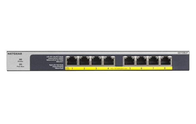 Netgear GS108LP-100EUS 8-PORT FLEX Unmanaged Switch 