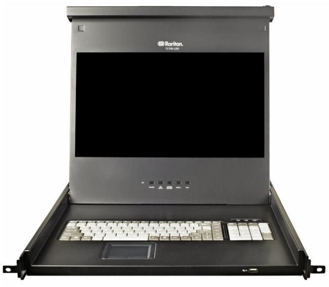1U 17" LED backlit LCD KVM