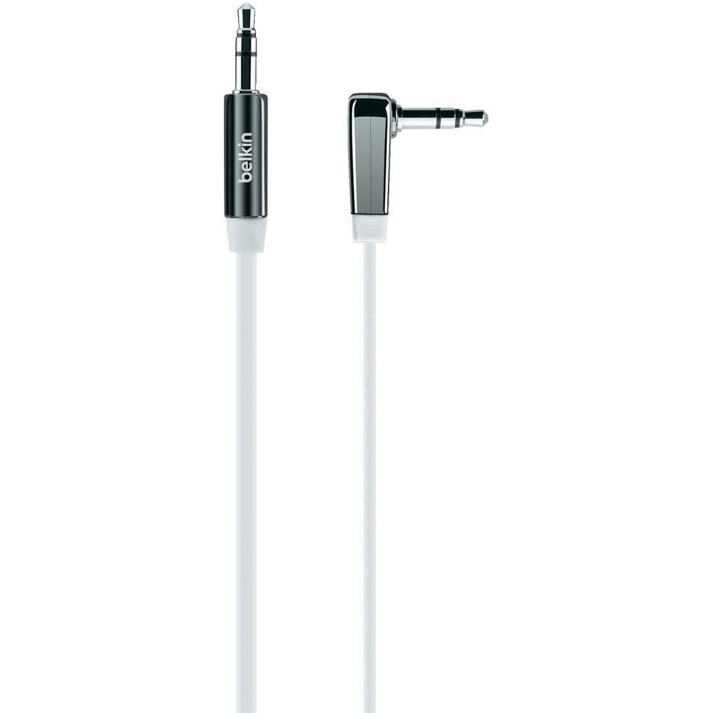 Belkin AV10128CW03-WHT CABLE. 3.5mm Stereo Audio Cabl 