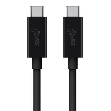 Belkin F2CU052BT1M-BLK USB 3.1 C-USB-C-Kabel 