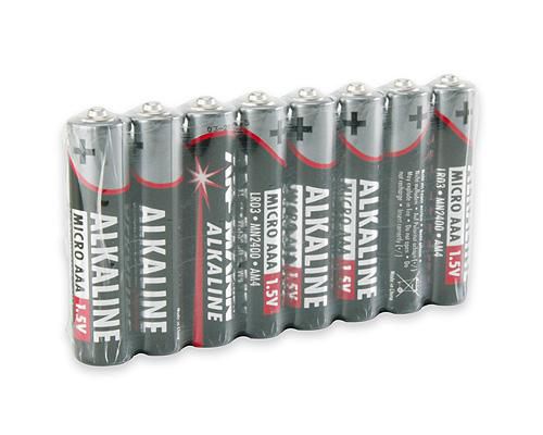ANSMANN 5015360 8xBattery, Micro AAA red-line 