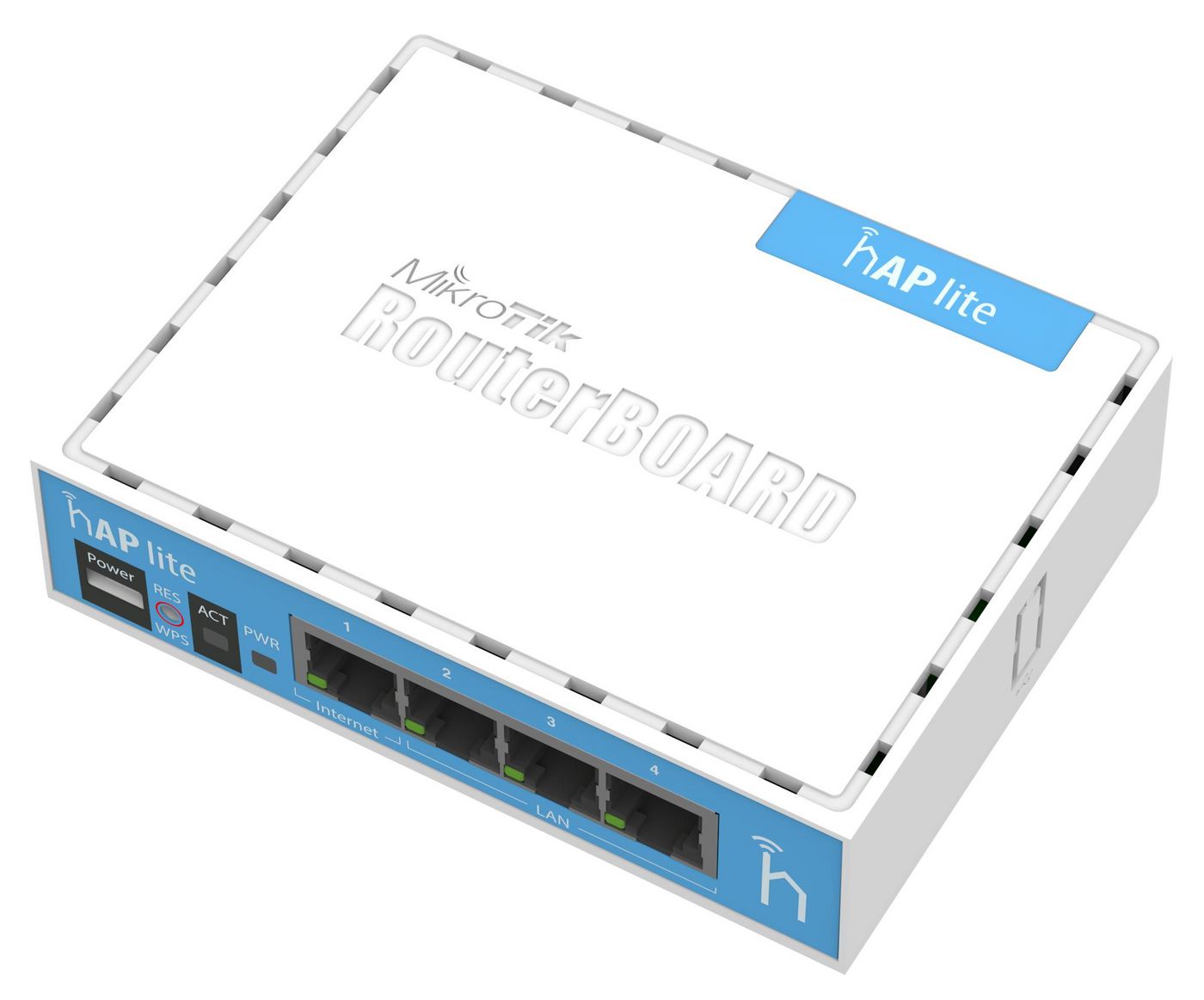 MikroTik RB941-2ND hAP lite with 650MHz CPU, 
