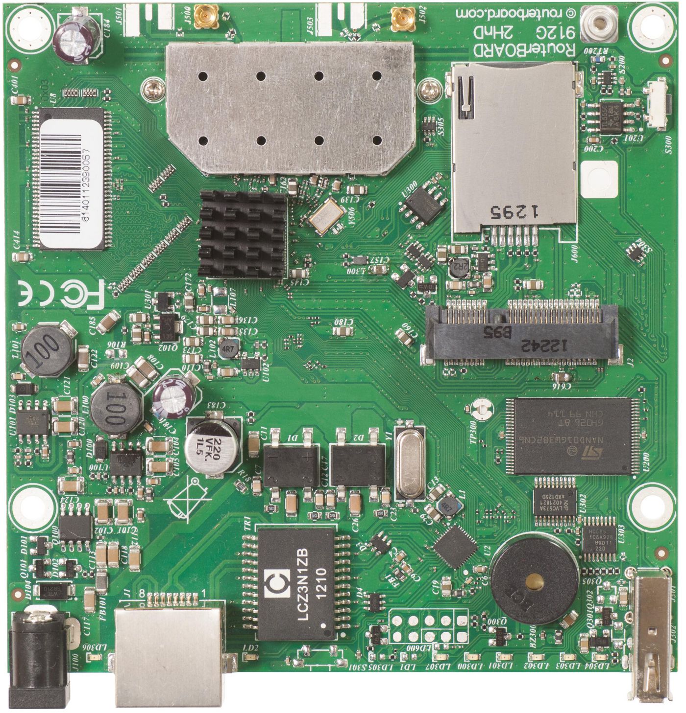 MikroTik RB912UAG-2HPND RouterBOARD 912UAG with 600Mhz 