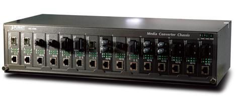Planet MC-1500 15-slot 19 Media Converter 