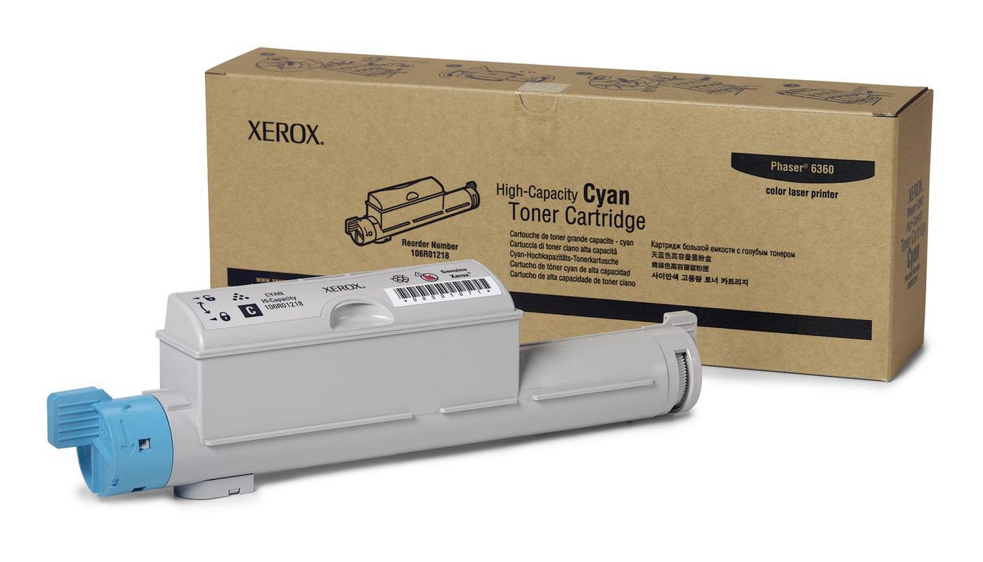 XEROX Phaser 6360 Cyan Tonerpatrone