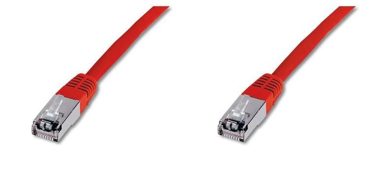 LATIGUILLO FTP ROJO CAT-5e 25C