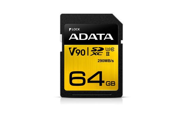 64GB UHS-II-U3, SD 4.0
