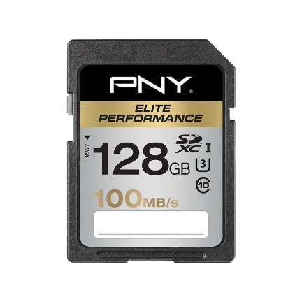 PNY SD128ELIPER-EF SDXC 128GB ELITE PERF. CLASS10 
