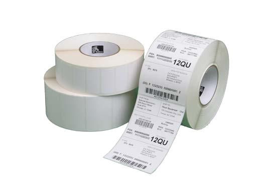 ZEBRA LABEL, PAPER, 76X51MM, DIRECT THERMAL, Z-PERFORM 1000D, UNCOATED, PERMANENT ADHESIVE, 19MM COR