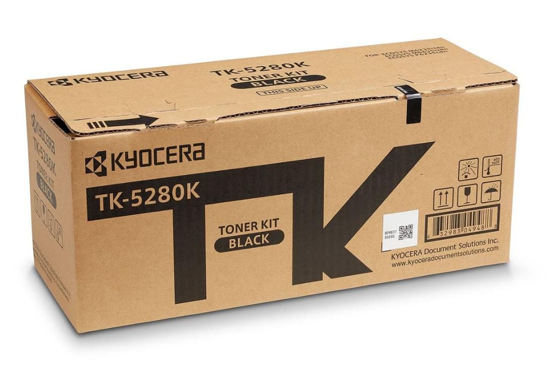 KYOCERA Toner TK-5280K Toner-Kit Schwarz (1T02TW0NL0) (TK-5280K)