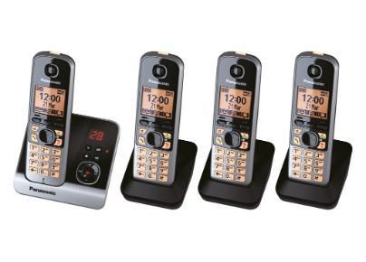 Panasonic KX-TG6724GB DECT telephone Black Caller 