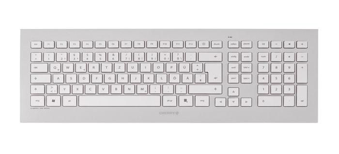 CHERRY Desktop DW 8000 [CH] Wireless silver/white