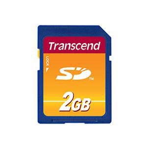Transcend TS2GSDC 2GB Secure Digital Card 