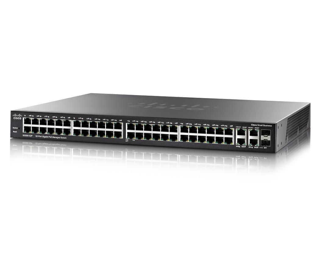 Cisco-SB SG300-52P-K9-EU SMB SG 300-52P 52-port Gigabit 